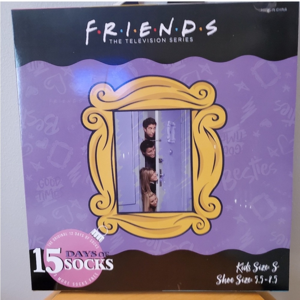 Friends 15 days of socks